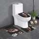 thumbnail image 1 of The Last of Us Juego de 3 alfombras de baño de coral fleece: tapete de baño + alfombra de inodoro en forma de U + funda de tapa de inodoro en forma de O, 1 of 6