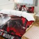 thumbnail image 1 of Black Widow Bedding Comforter Sets, 3-Piece Bedding Set Soft Warm Bed Set with 1 Duvet Cover And 2 Pillowcases for Bedroom All Season, 1 of 3