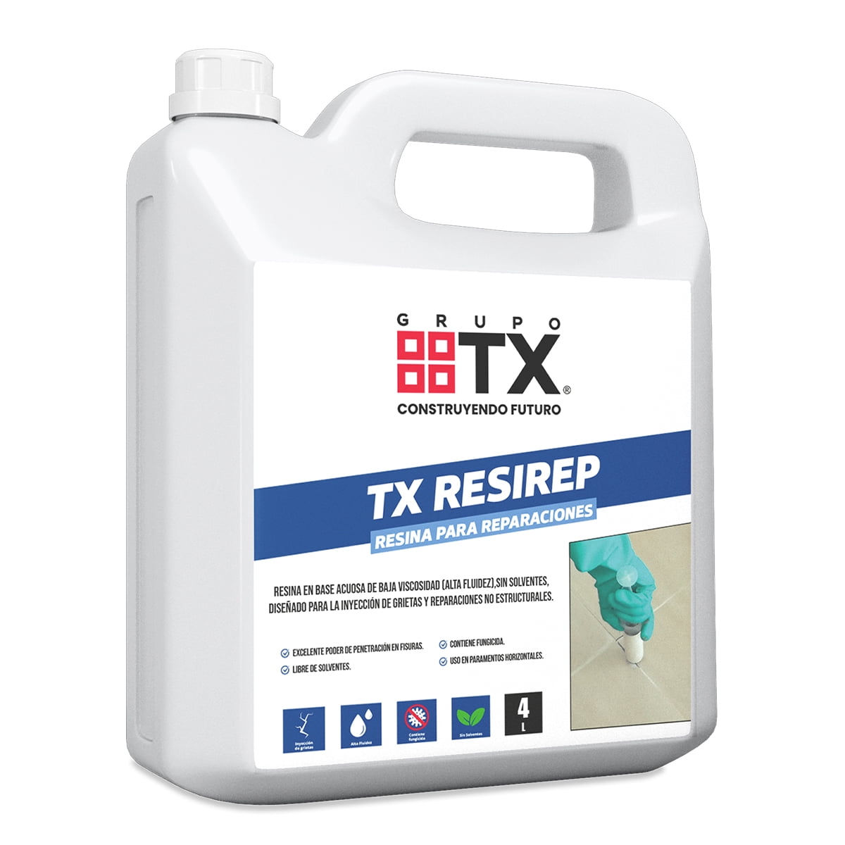 Grupo Tx - Resina Acuosa Para Reparación Resirep