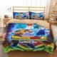 thumbnail image 1 of Dragon Ball Super Broly Quilt Duvet Cover Set Bed Linen Bedding 3-Piece Bedding Set, 1 of 5