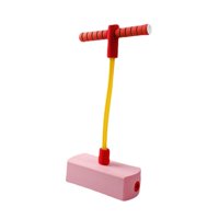 Magideal - Saltador De Pogo De Espuma, Juguete Que Rebota, Capacidad De Ejercicio De Equilibrio Para Niños, Juguete Para Saltar, Palo Pogo Para Guardería, Niños Rosa