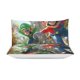 thumbnail image 3 of Super Mario 3-Piece Comforter Set for Bedroom Super Mario Bedding Set for Kids Adults Soft Microfiber Duvet Cover Set with Zipper Closure, 3 of 5