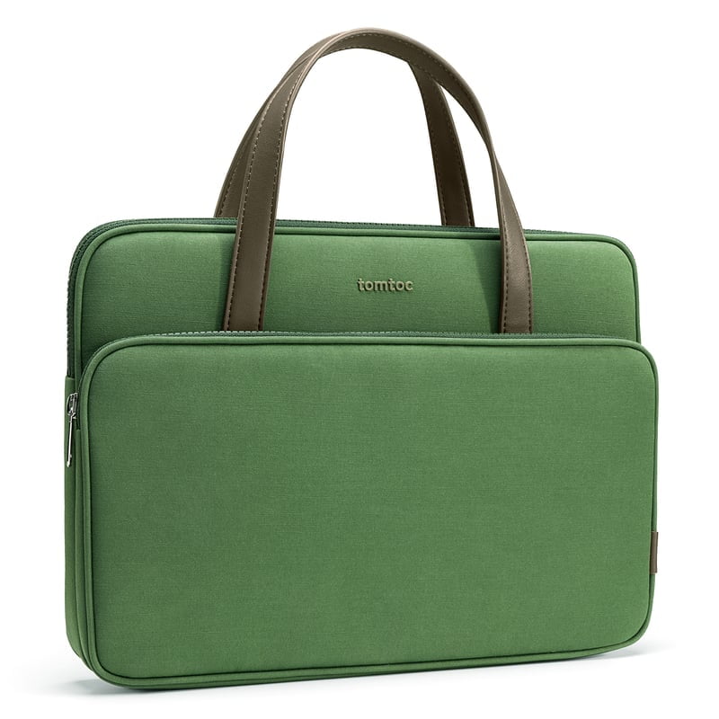 Tomtoc - Bolso Premium 14pulg Para Macbook Verde