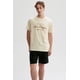 thumbnail image 1 of Polera Hombre Print Posicional Beige - lll, 1 of 4