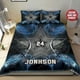 thumbnail image 1 of Football Cowboys Team Star Custom Name Quilt Duvet Cover Set Home Textiles3-Piece Bedding Set, 1 of 5