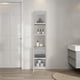 thumbnail image 1 of Estante Alto De Baño 1 Puerta Bath Cartagena Y Blanco 162,2x33x26,8 Cm, 1 of 3
