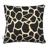 Elizabeth Peper - Funda Cojin Decorativo Diseño Jirafa Negro Y Beige 45X45