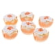 thumbnail image 5 of 6 Piezas Simulación Cup Cake Modelo PU Educación Infantil Temprana Prop Naranja, 5 of 5