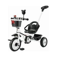 Genérico - Triciclo Infantil Metálico Guía Peso Máximo Multicolor