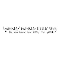 Rienda Libre Graphics - Decomural Twinkle Twinkle Little Star Nursery Ws-17706