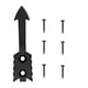 thumbnail image 3 of Euro Deer Skull Mount Hanger Kit Resistente De Ensamblaje Resistente A La Resistencia Rack, 3 of 5