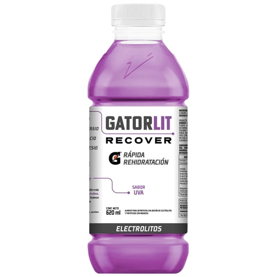Gatorlit Sabor Uva Pet 620ml