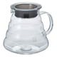 thumbnail image 1 of Cafetera Hario V60, vidrio transparente, 600 ml, resistente al calor, Japón, 1 of 7