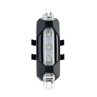 Genérico - Luces Led Recargables Para Bicicleta Blanco
