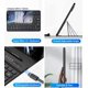 thumbnail image 3 of Set de teclado y mouse voppton Mini de 7,9" con funda de cuero Bluetooth, 3 of 8