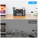 thumbnail image 5 of CADDY EasyPAG Organizador de Escritorio Negro con 9 Compartimentos, 5 of 8