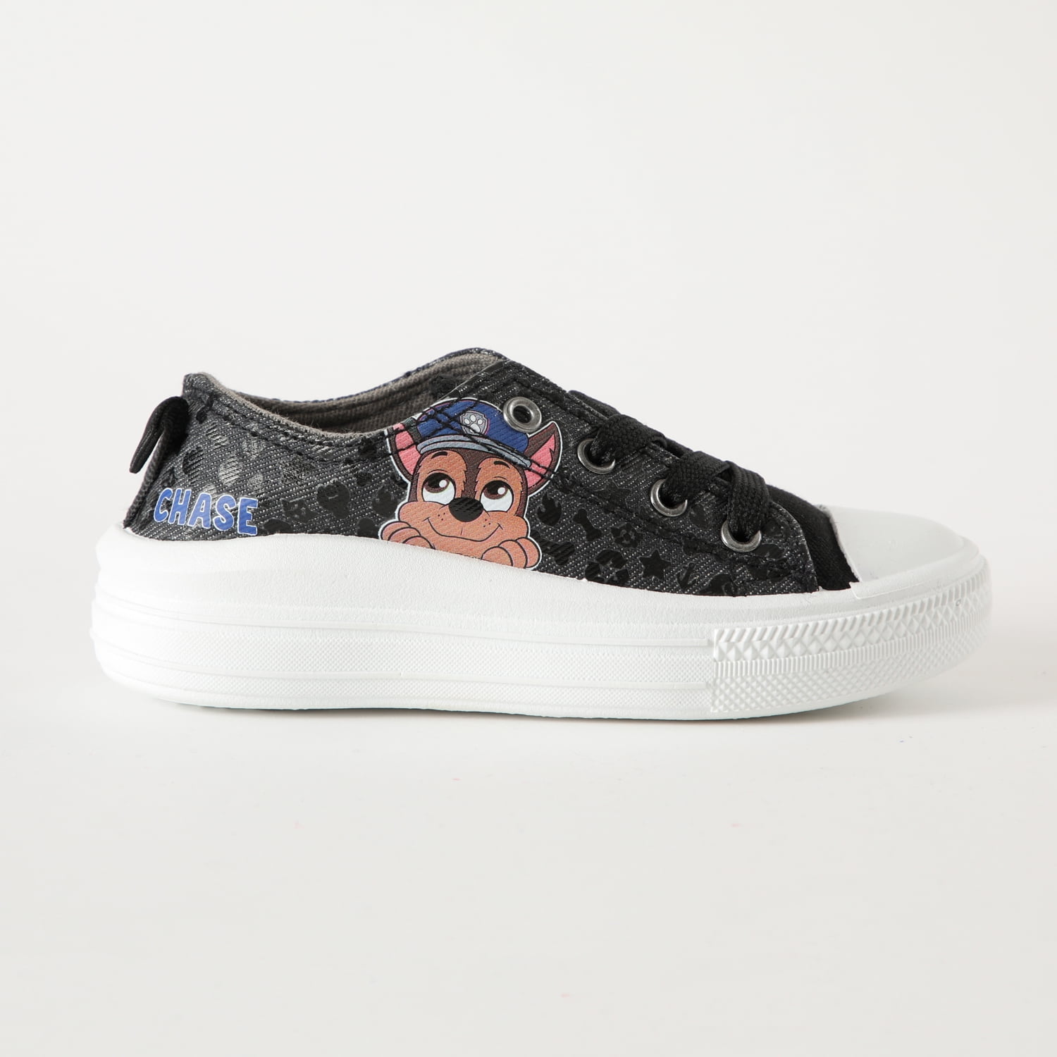 Zapatilla Lona Niño Chase Negro Paw Patrol