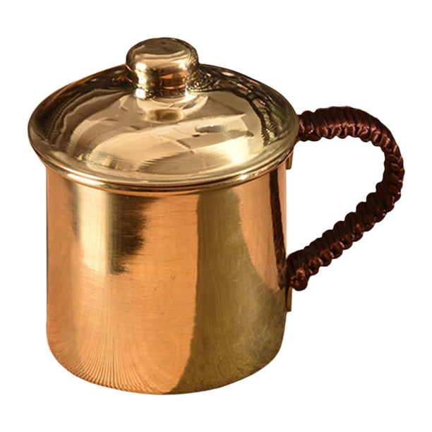 Taza De Agua De Cobre Hecha A Mano, Taza De Té Espesada Para Agua Fría Y Caliente, Leche, Cerveza B