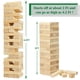 thumbnail image 2 of Juego de apilar bloques de madera Giant Tumble Tower Olsa de 57 piezas, 2 of 7