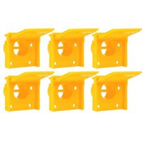 Magideal - 6 Puertas Para Colmenas, Herramienta Ligera Para La Cría De Abejas, Mejora Los Suministros De Protección, Fácil De Usar, Entrada Para Abejas, Nivel De Amarillo
