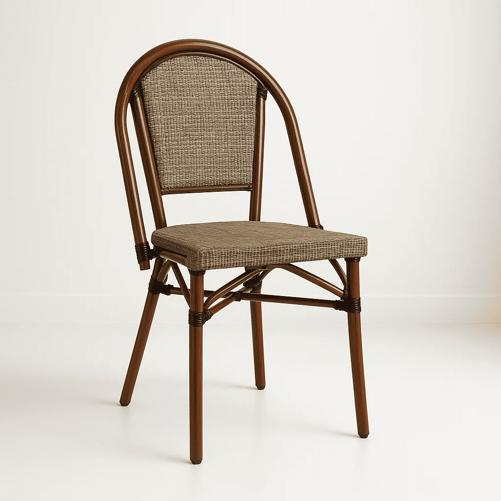 Klik Muebles - Silla Bistro Parisina Textileno - Beige