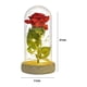 thumbnail image 3 of Rosa Eterna Rosas Eternas Rosa Preservada Led San Valentin Rojo Rosa Roja De Madera- Led, 3 of 9