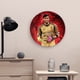 thumbnail image 5 of Gianluigi Donnarumma Plato decorativo de porcelana fina (bone china), plato decorativo de cerámica para hogar, oficina, soporte de pared, platos decorativos para dormitorio 25 cm, 5 of 6