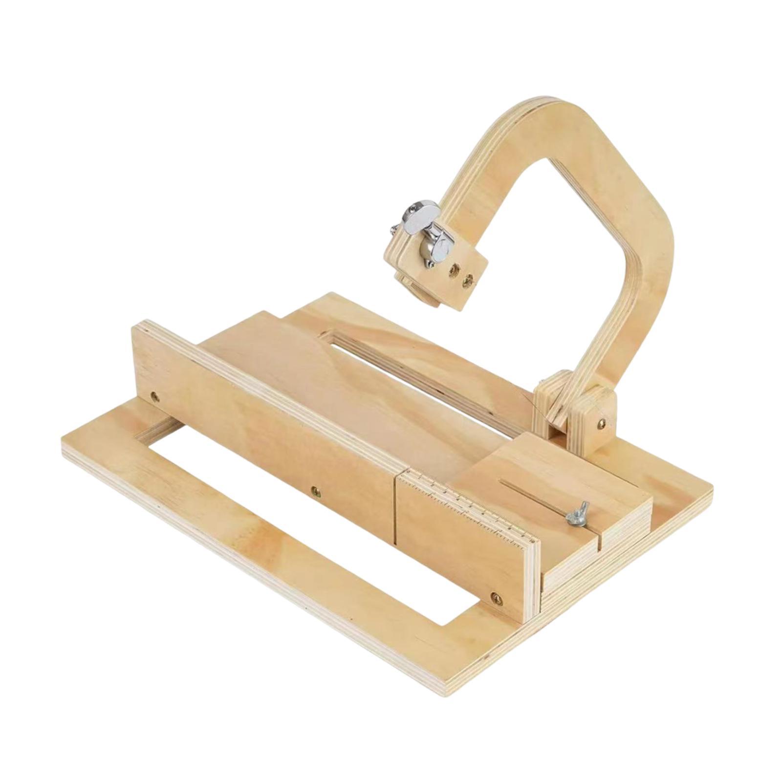 Bothyi - Cortador De Jabón De Madera Ajustable Para Uso En Repostería En Restaurantes, Herramienta De Corte De Alambre