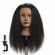 thumbnail image 1 of Cabeza De Maniquí Cabello 100% Real 16 Pulgadas Para Entrenamiento, 1 of 3