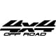 thumbnail image 3 of Sticker 4x4 Off Road Camioneta AWD (Par Ambos Lados), 3 of 3