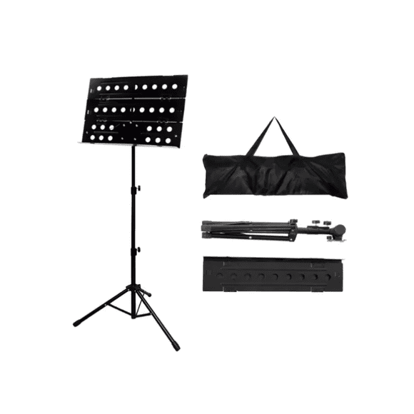 Atril De Partituras Grande Mando Altura Regulable Plegable