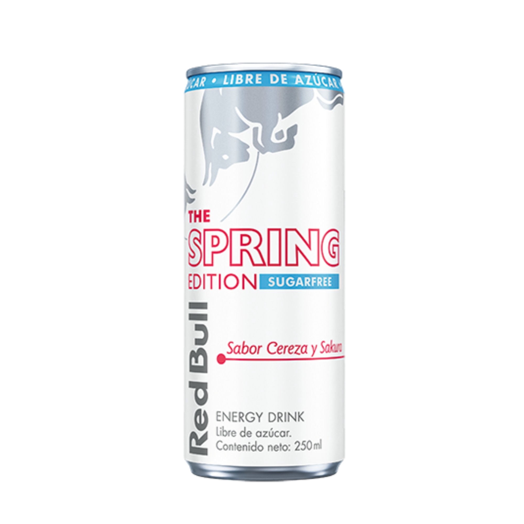 Bebida Energética Spring Edition Sabor Cereza Y Sakura Sugar Free 250 mL Red Bull