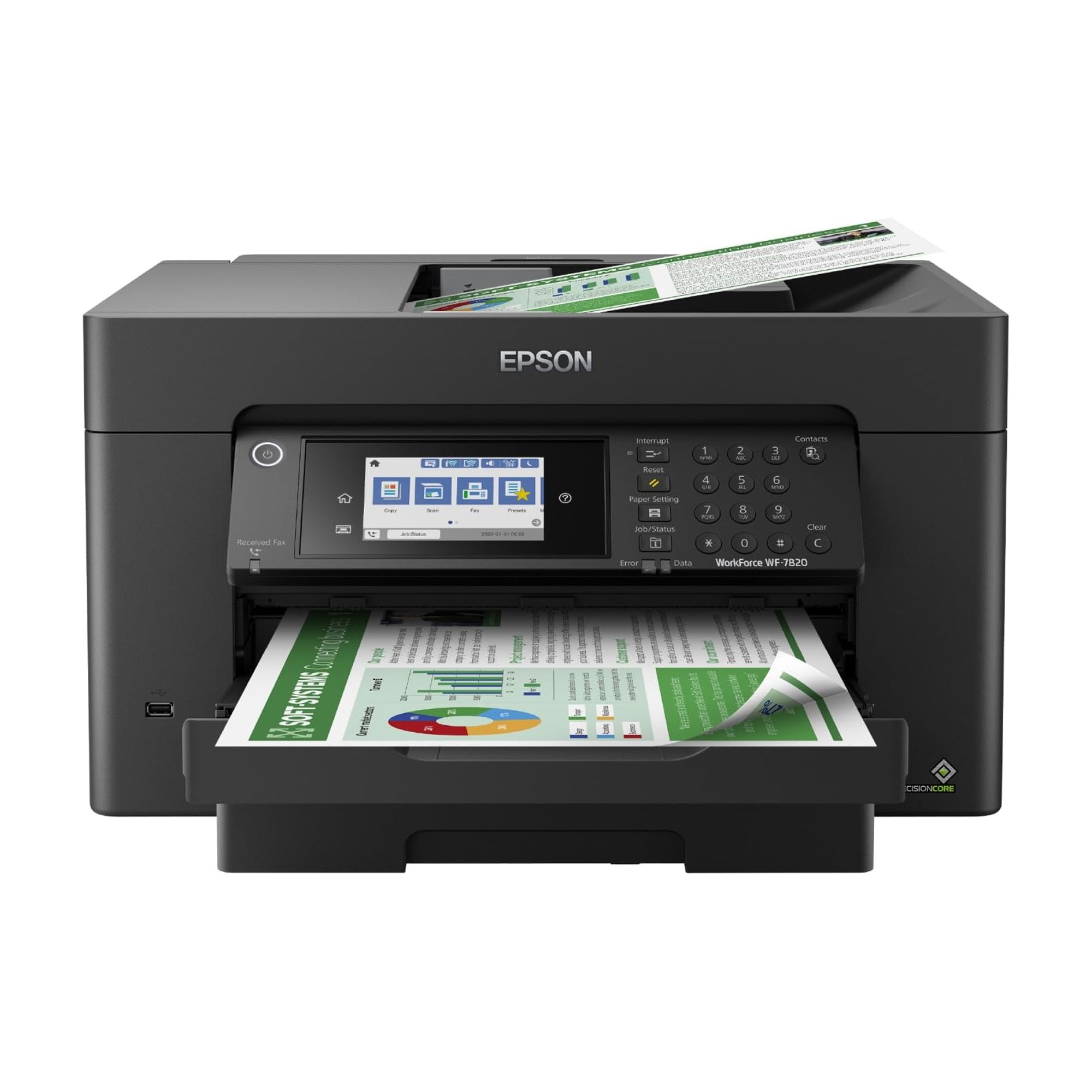Impresora Epson Workforce Pro Wf-7820 Inalámbrica Multifunción