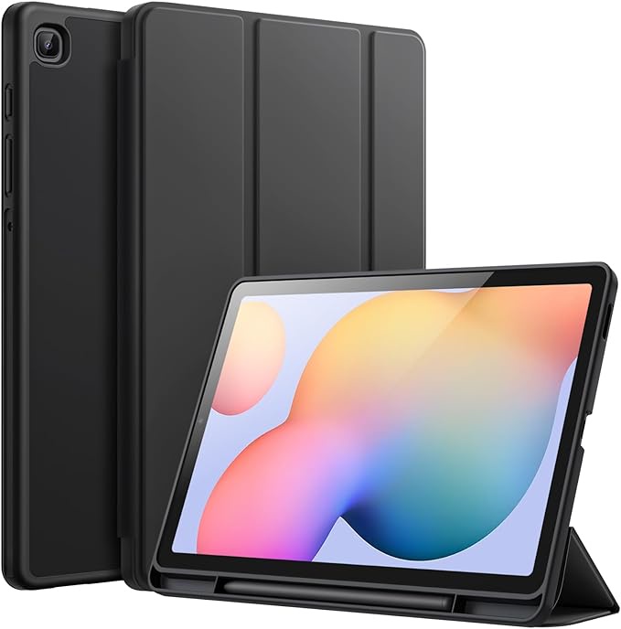 Genérico - Funda Smart Cover Para Tablet Samsung S6 Lite 10.4"" - Negro