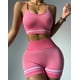 thumbnail image 1 of Conjunto Fitness Mujer Short Push Up Corte V y Peto top, 1 of 6
