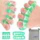 thumbnail image 1 of Separadores de dedos Chiroplax, gel para aliviar los juanetes, 2 pares, color menta, 1 of 6