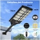 thumbnail image 2 of 3000W Lampara Solar Exterior Potente, Farola Solar Grande, Potente Luces con Control Remoto y Sensor de Movimiento,3 Modos Luz de Calle pared para Jardín,Patio., 2 of 8