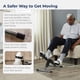 thumbnail image 3 of Pedal Exerciser Drive Medical RTL10273 Deluxe plegable negro, 3 of 9