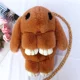 thumbnail image 1 of Cute Plush Rabbit Single Shoulder Bag Crossbody Bags Japanese Bunny Stuffed Rabbit Toy Children School Backpack Kids Gift Toys, 1 of 3