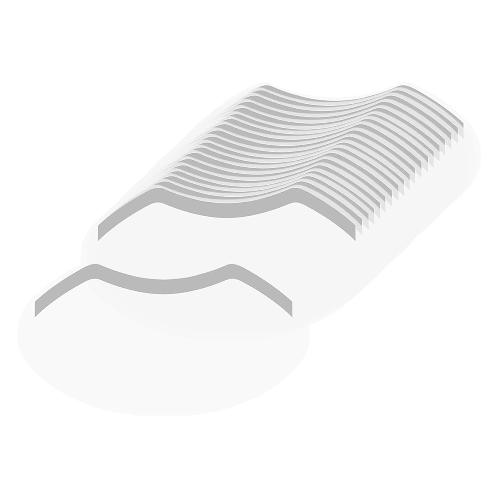 Ioensy - 20 Pegatinas Desechables Para Protector Facial De Frente Para Dormitorio De Peluquería Y Estilista