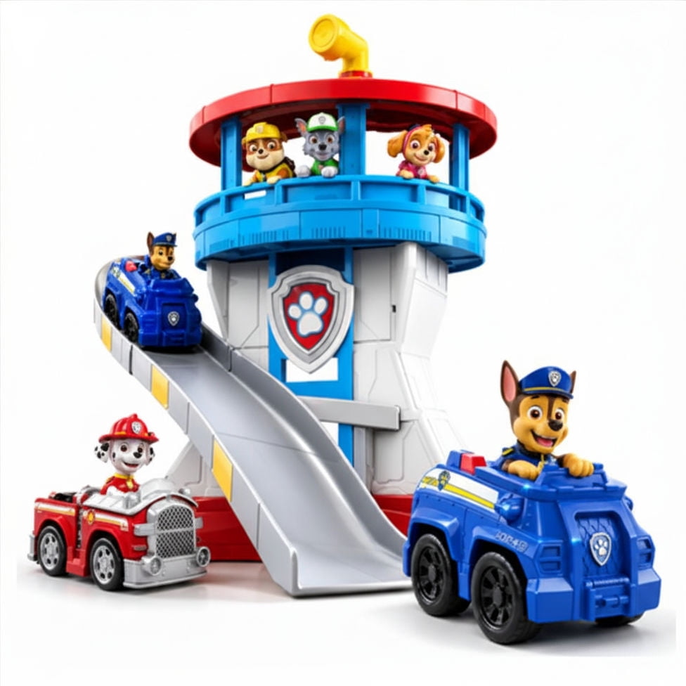 Playset Vehículo Paw Patrol Torre De Control
