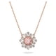 thumbnail image 1 of Collar con colgante Swarovski Sunshine con cristal rosa y transparente, 1 of 7