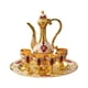 thumbnail image 3 of Juego De Licor Para Vino Dispensador Copa De Vino Bandeja Para Servir Vasos Oro Rojo Rosa, 3 of 5