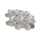 thumbnail image 4 of 100x Piezas de insignias de botón de metal Suministros para máquina de fabricación de botones Piezas de botón con pasador Materiales para fabricación 75 milímetros, 4 of 5