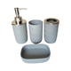 thumbnail image 5 of Juego De 4 Accesorios De Baño Con Dispensador De Loción Para Baño De Hotel, Color Gris, 5 of 5