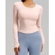 thumbnail image 5 of Polera Running Mujer Slim Fit Pasadedo Estilo Moderno, 5 of 6