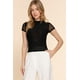 thumbnail image 1 of Gorra Corta Slv Cuello Alto Top De Malla De 2 Capas, 1 of 5