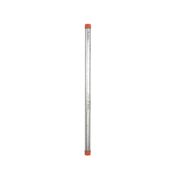 Tubo precortado B&K Mueller de acero galvanizado 3/4 pulgadas Profundidad x 24 pulgadas L