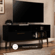thumbnail image 4 of Rack de TV hasta 55" Be Design 4 Espacios Negro - Estilo Escandinavo Retro (136x58.8x37.7 cm), 4 of 4