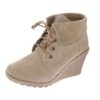 Botín Beige Vía Franca